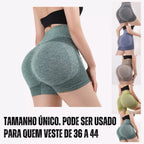 Short Feminino Empina Bumbum CINZA