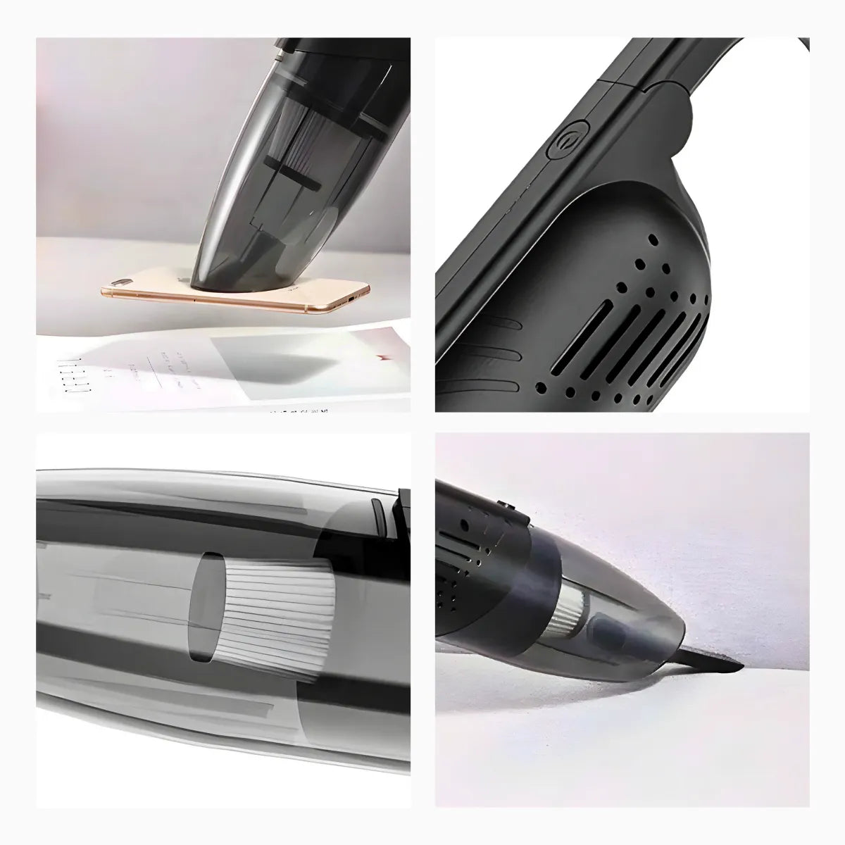 Aspirador de Pó Sem Fio Portátil.