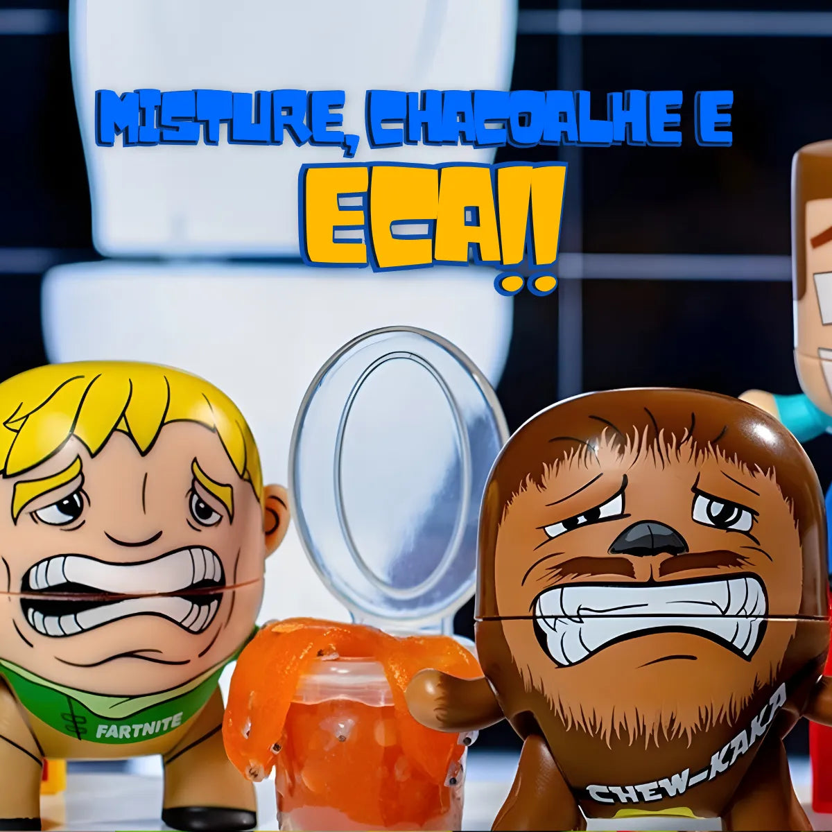 Boneco The Hangrees Poop Slime Chew-Kaka.