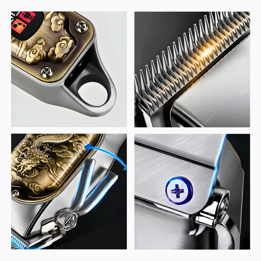 Máquina De Acabamento Cabelo e Barba Profissional