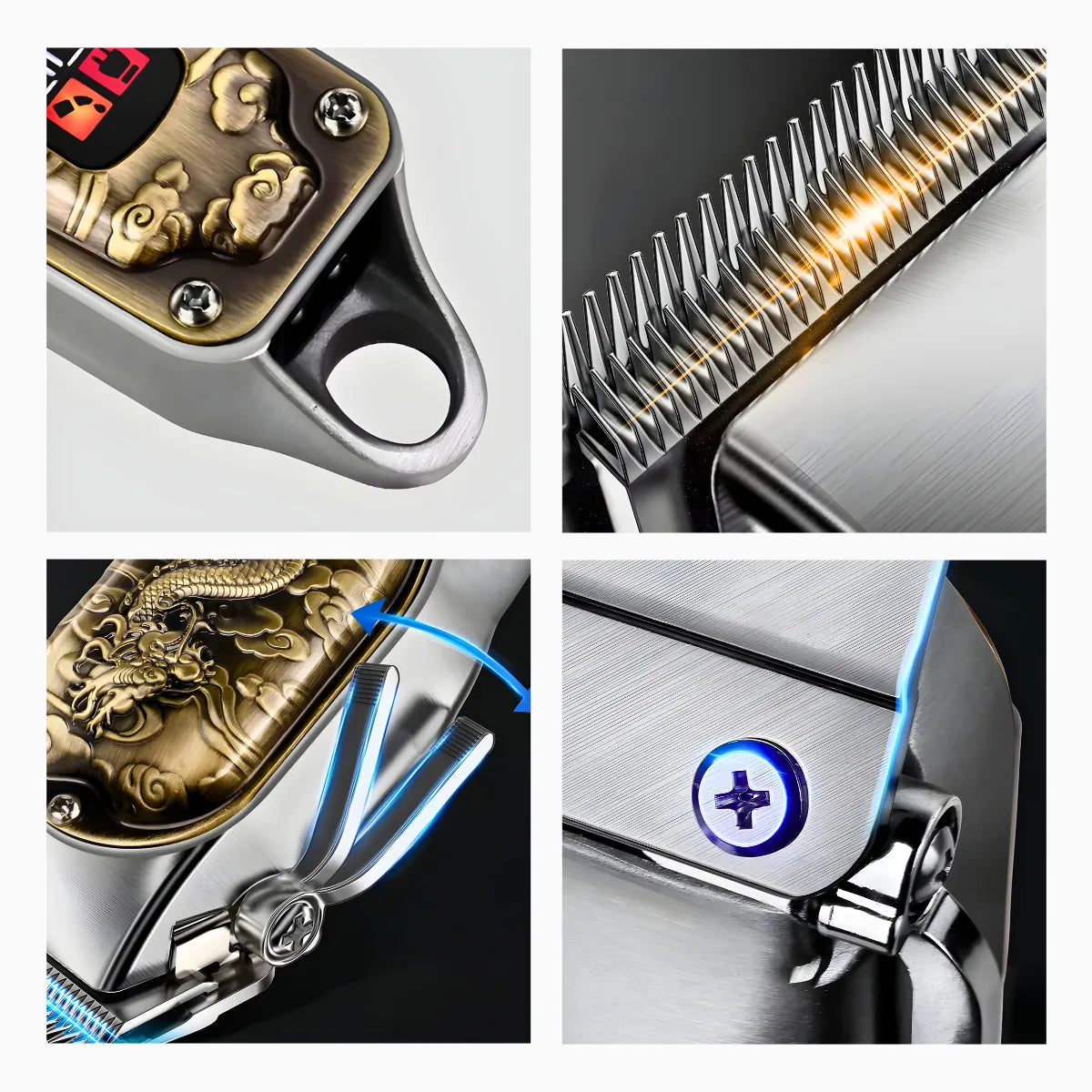 Máquina De Acabamento Cabelo e Barba Profissional