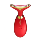 Massageador Facial Eletrico Pescoço Led Lift Fototerapia.