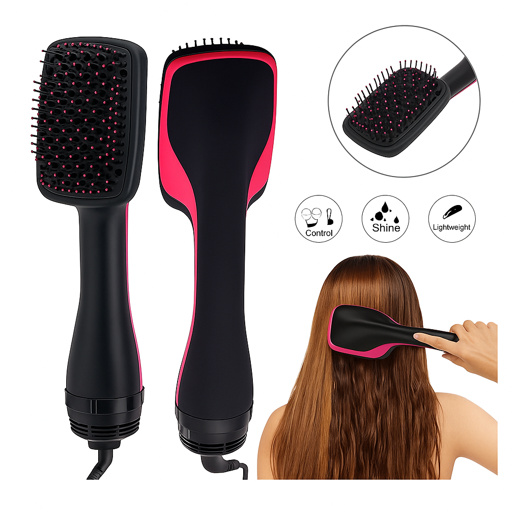 Escova Secadora de Cabelo 220V – Alisadora e Modeladora.