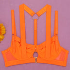 lingerie alças cruzadas
