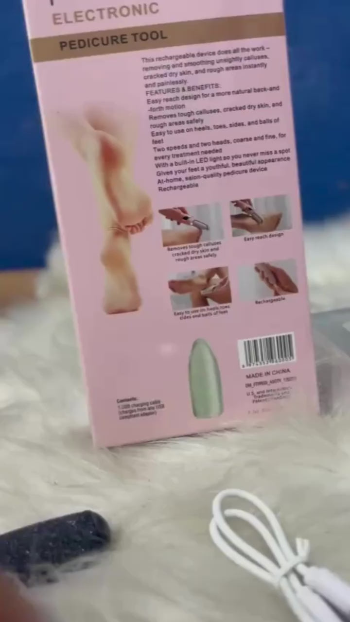 Removedor de calos e rachaduras