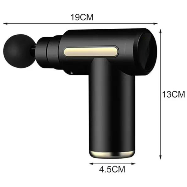 Massageador elétrico pistola