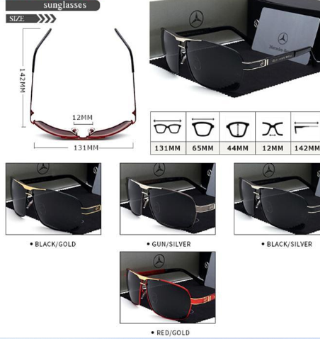 Óculos de Sol Masculino Polarizado